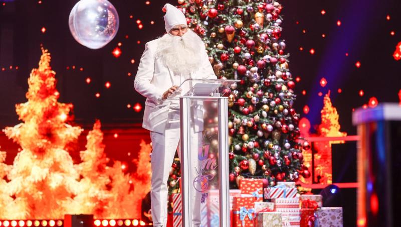 iUmor sezonul 13, Gala de Crăciun. Nicolai Tand, un Moș Nicolae prea îndrăzneț. A înlocuit nuielușele cu glume „picante”
