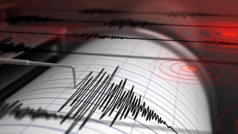 imagine cu inregistrarea cutremurului de luni dimineata in romania 26 decembrie 2022