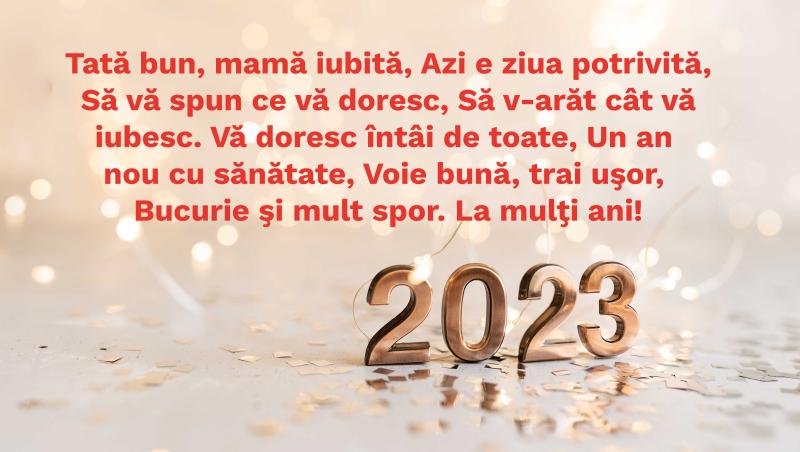 Mesaje și felicitări de Revelion 2023. Urări frumoase pentru prima zi din Anul Nou