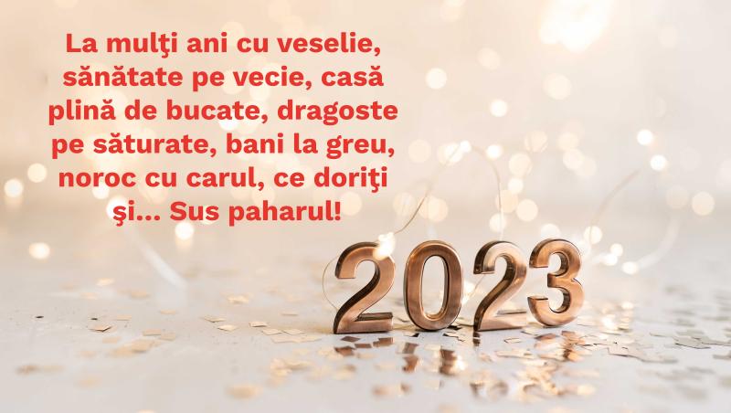 Mesaje și felicitări de Revelion 2023. Urări frumoase pentru prima zi din Anul Nou