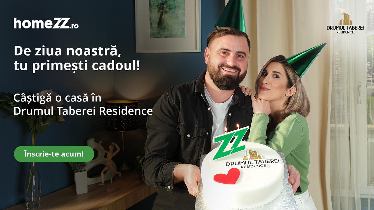 Cum ar fi ca anul 2023 să-ți aducă o casă? Cu concursul homeZZ.ro poți câștiga o casă în Drumul Taberei Residence!