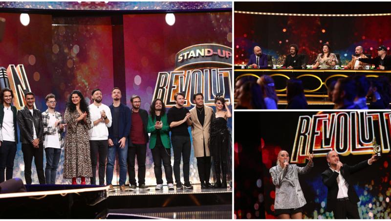 Finala Stand-Up Revolution sezonul 2, 30 decembrie 2022. Ce numere de umor au avut cei 11 finaliști