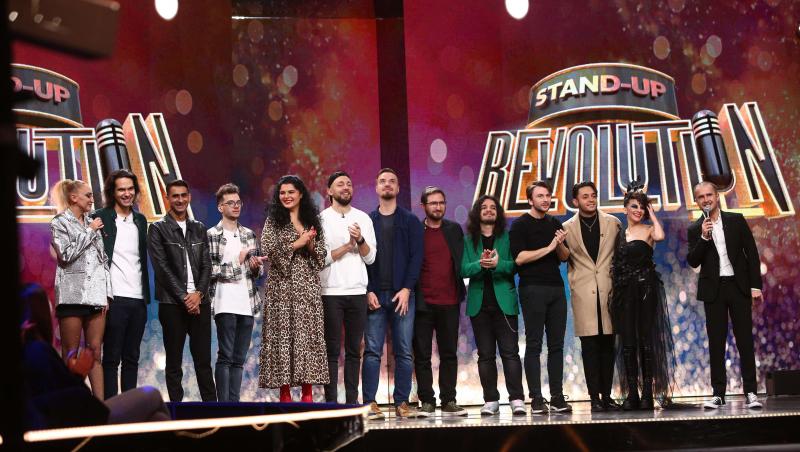 Finala Stand-Up Revolution sezonul 2, 30 decembrie 2022. Ce numere de umor au avut cei 11 finaliști