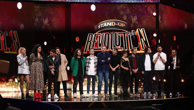 Finala Stand-Up Revolution sezonul 2, 30 decembrie 2022. Ce numere de umor au avut cei 11 finaliști