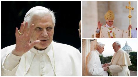 Fostul papă Benedict al XVI-lea a murit. Anunțul Vaticanului