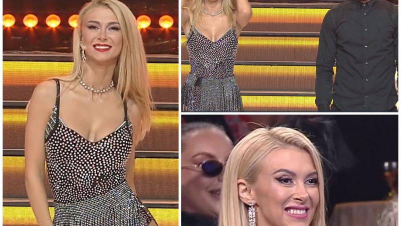 Revelionul cel neBUN 2023. Andreea Bălan, apariția de senzație pe scenă. Petrișor Ruge a acompaniat-o la dans pe piesa „Uită-mă”
