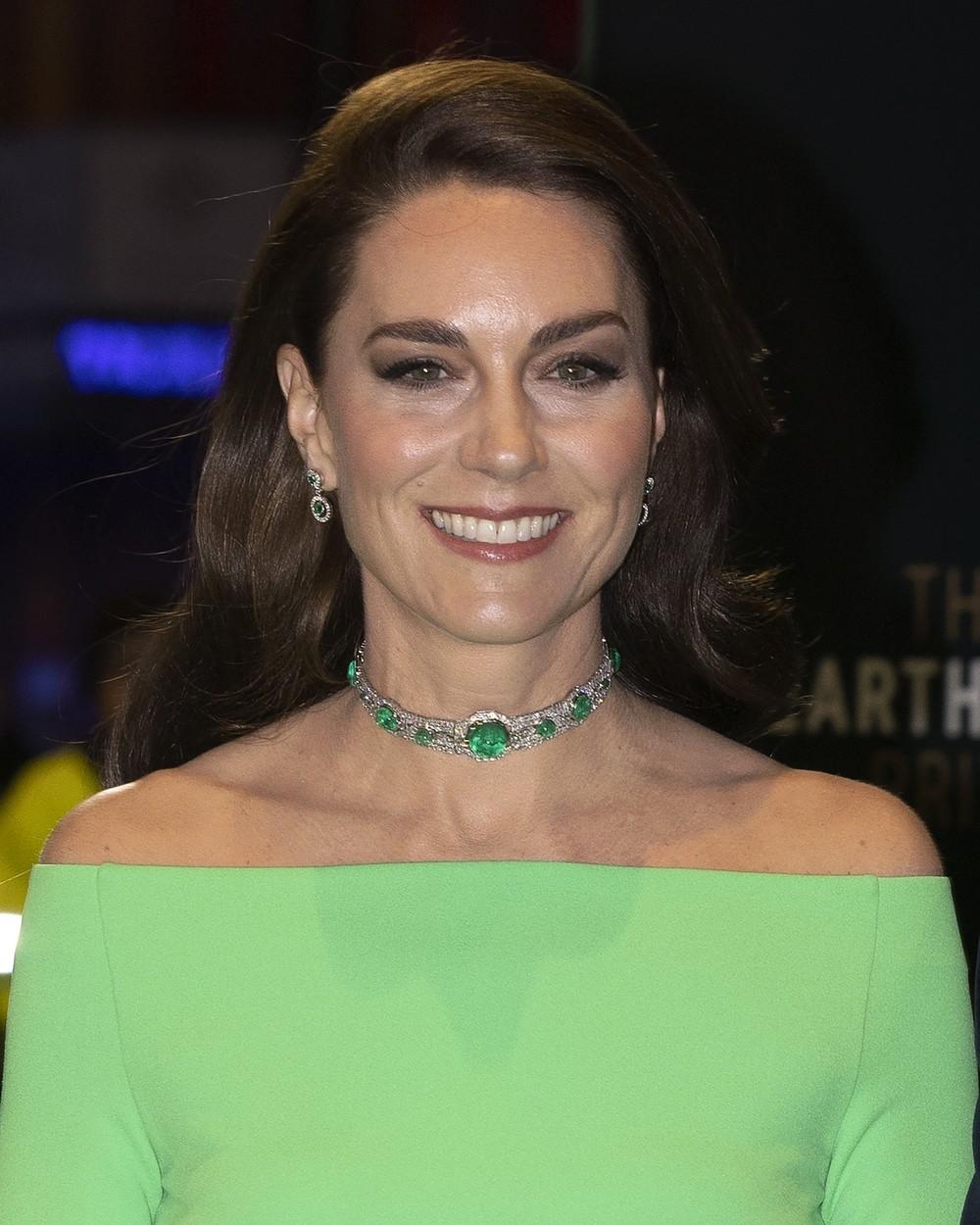 Kate Middleton, îmbrăcată cu o ținută verde