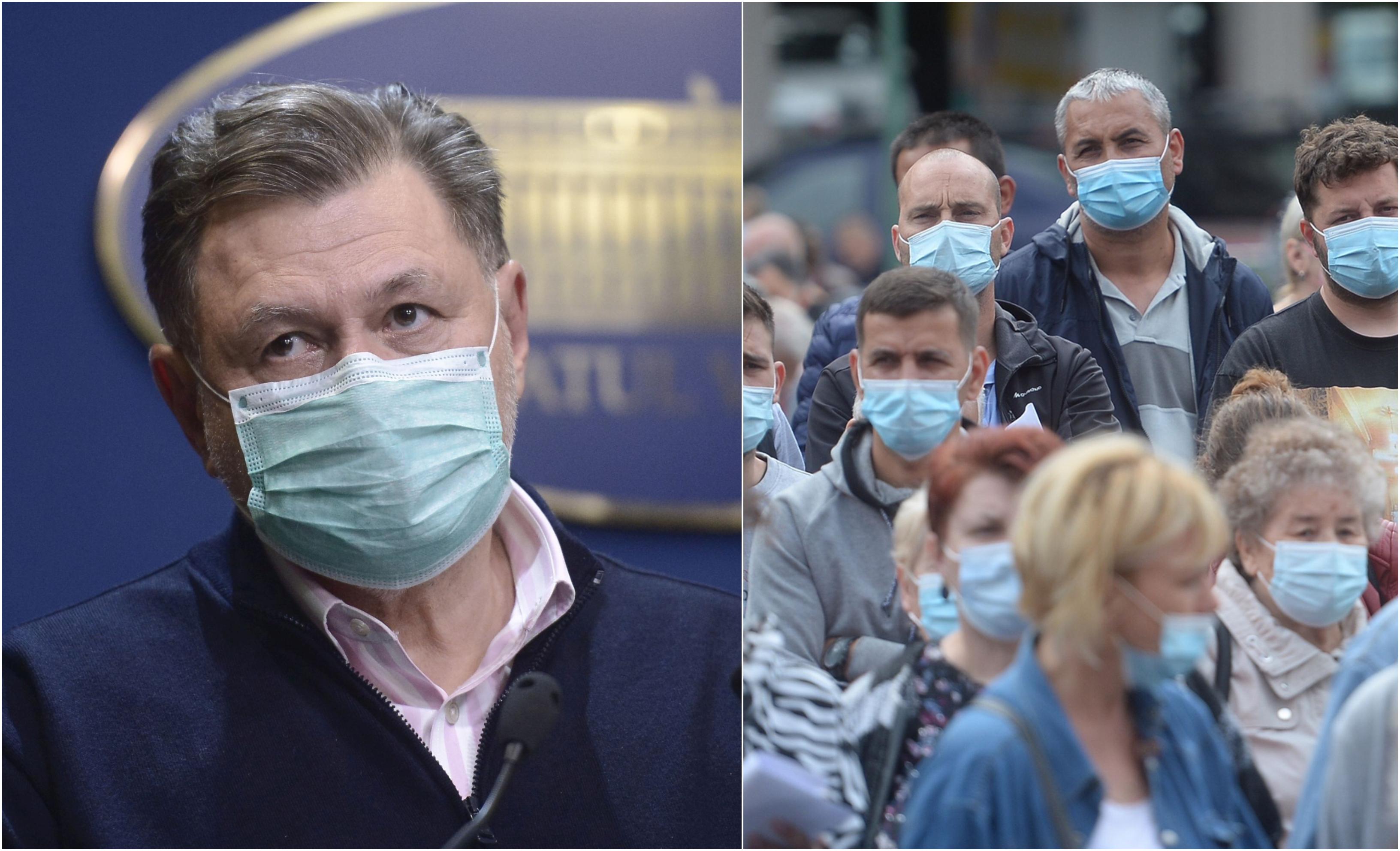 Alexandru Rafila a anunțat c&acirc;nd vom putea renunța la purtarea măștii &icirc;n exterior. Restricțiile urmează să se relaxeze treptat