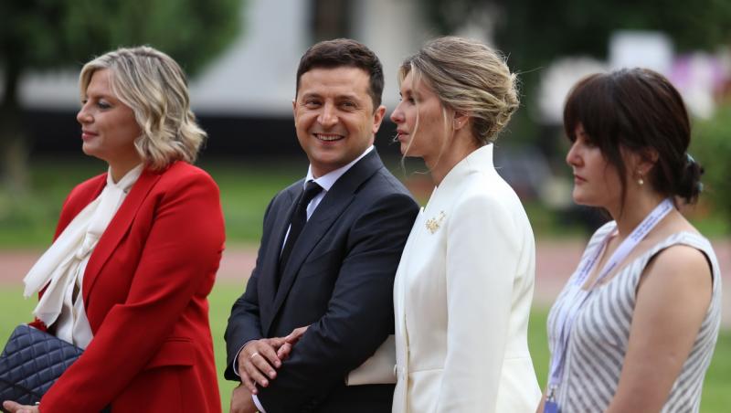 Soția președintelui Volodimir Zelenski nu și-a dorit ca partenerul său să candideze la președinția statului Ucraina.