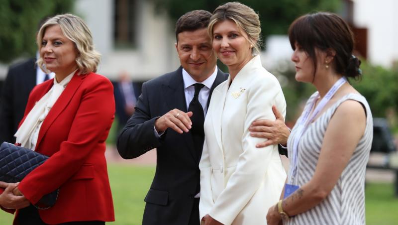 Cum arată familia lui Volodimir Zelenski. Cine este Olena, femeia care i-a dăruit doi copii președintelui Ucrainei