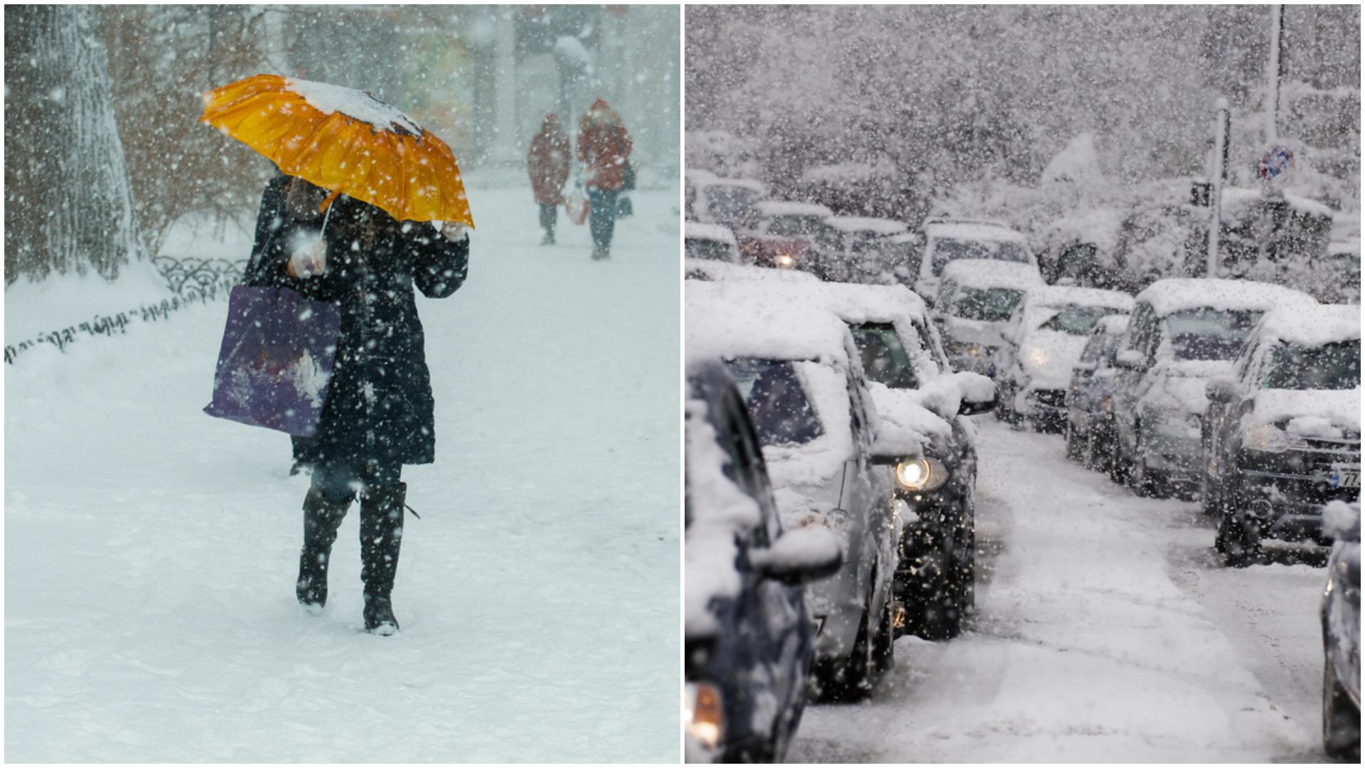 Alertă ANM! Cod galben de ninsori viscolite și intensificări ale vântului. Ce zone sunt afectate de avertizarea meteorologilor