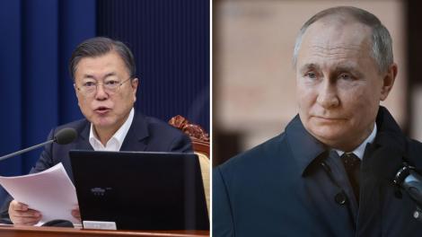 Coreea de Sud decide excluderea Rusiei din sistemul SWIFT şi trimite ajutor umanitar Ucrainei