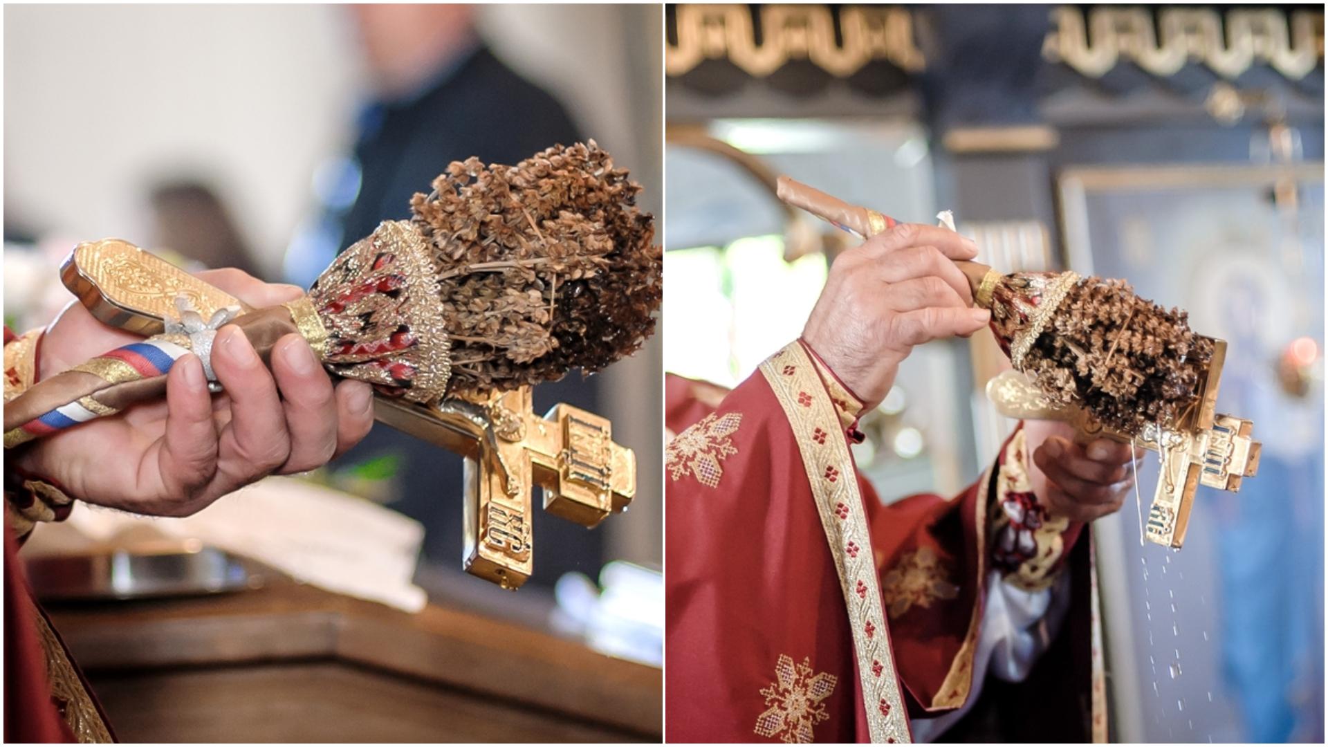 &bdquo;Curba morții&rdquo; din Bacău, sfințită de un preot. Locul este cunoscut pentru accidentele rutiere grave: "Izbăvește-i de moarte&rdquo;