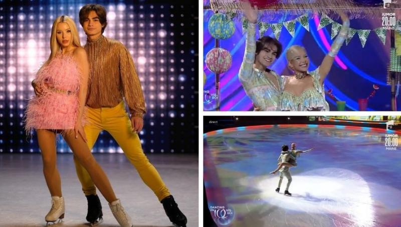 Dancing on Ice - Vis în doi, 12 martie 2022. Carmen Grebenișan și Lilian Brînzari, momentul de dans inedit. Ce a spus Mihai Petre