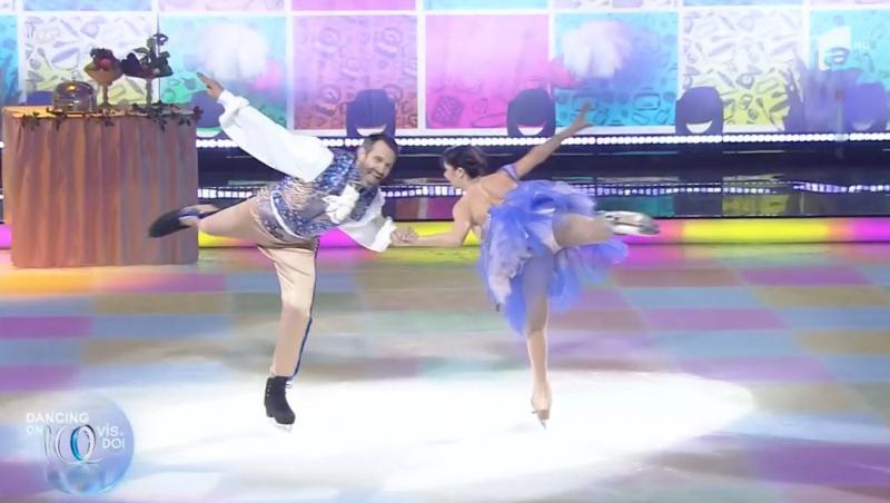 Dancing on Ice - Vis în doi, 12 martie 2022. Nicolai Tand și Daniela Niță, dansul inedit de pe gheață. Reacția juraților