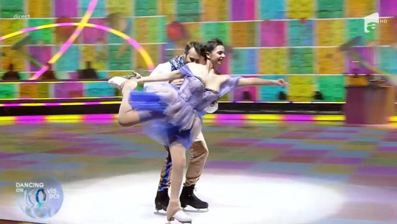 Dancing on Ice - Vis în doi, 12 martie 2022. Nicolai Tand și Daniela Niță, dansul inedit de pe gheață. Reacția juraților