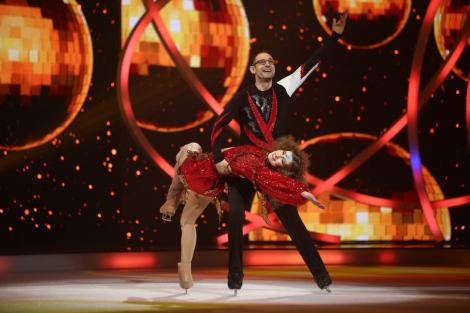 Dancing on Ice - Vis în doi, 12 martie. Iulia Albu și partenerul ei de emisiune, Marian Prisacaru, au avut parte de neînțelegeri