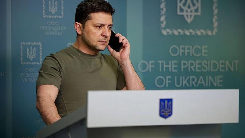 Zelenski a mai declarat că armata ucraineană respectă încetarea focului pentru coridoarele umanitare