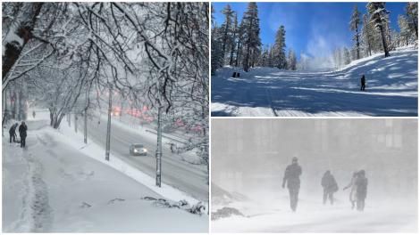 Alertă ANM! Meteorologii anunță ninsori și un strat nou de zăpadă. Care sunt zonele vizate și până când este valabilă avertizarea