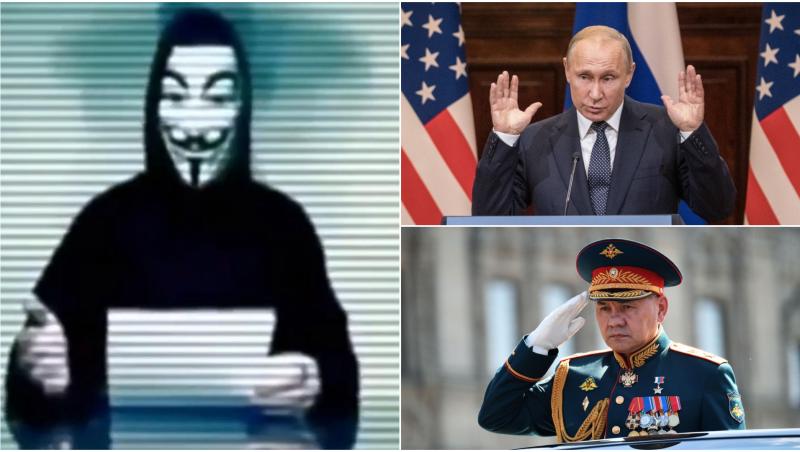 Anonymous vine cu o nouă lovitură pentru Vladimir Putin!