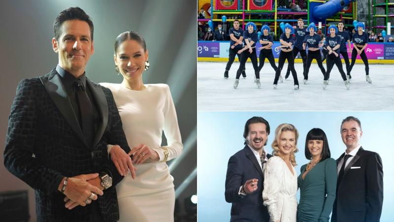 Show-ul Dancing on Ice – Vis în Doi are marea premieră sâmbătă, 5 martie, de la ora 20.00. Concurenții vor face în edițiile live un show de excepție.