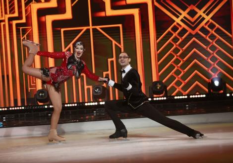 Iulia Albu și Marian au părăsit seara trecută competiția Dancing on Ice – Vis în doi