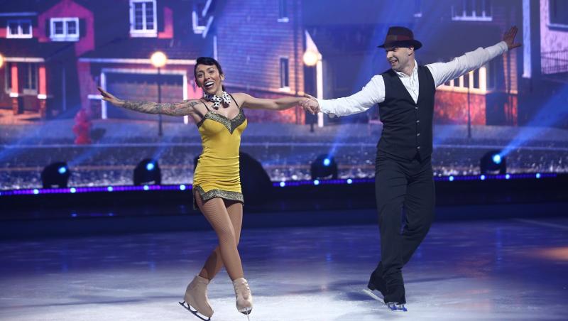 Iulia Albu și Marian au părăsit seara trecută competiția Dancing on Ice – Vis în doi