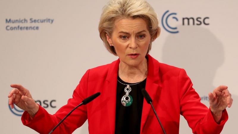 Ursula von der Leyen declară că “Războiul creat de Kremlin ameninţă securitatea alimentară”