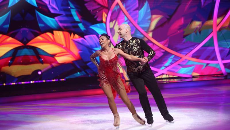 Dancing on Ice - Vis în doi, 26 martie 2022. Ruby și Zsolt Kerekes au impresionat publicul cu dansul pe gheață. Reacția juraților