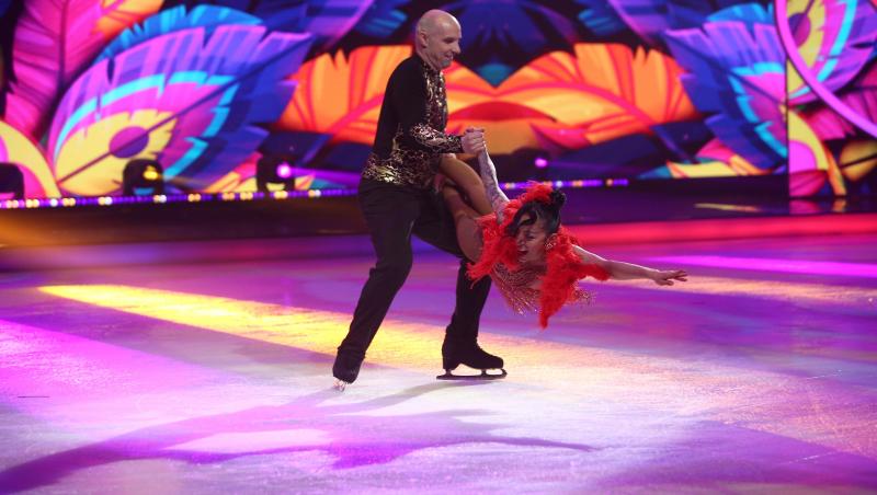 Dancing on Ice - Vis în doi, 26 martie 2022. Ruby și Zsolt Kerekes au impresionat publicul cu dansul pe gheață. Reacția juraților