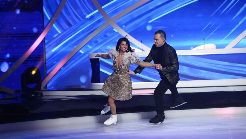 Nicolai Tand și Daniela au părăsit aseară competiția Dancing on Ice – Vis în doi