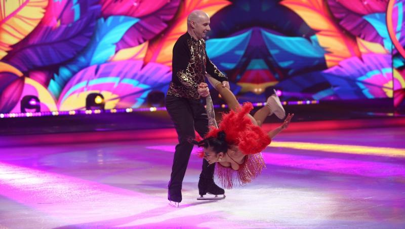 Nicolai Tand și Daniela au părăsit aseară competiția Dancing on Ice – Vis în doi