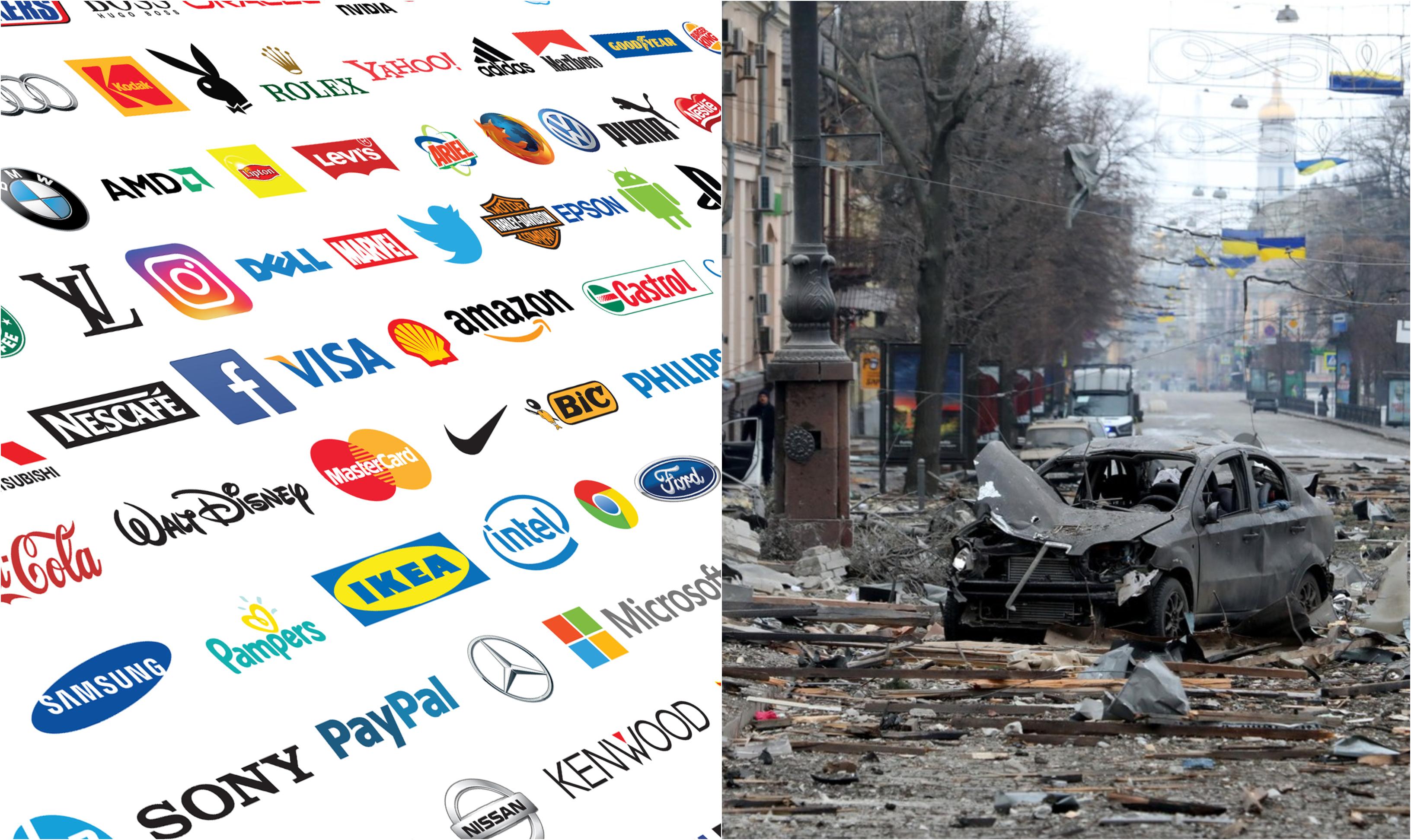 Lista companiilor care au părăsit piața rusă, după invazia în Ucraina. Aproape o sută de mărci și companii globale se retrag