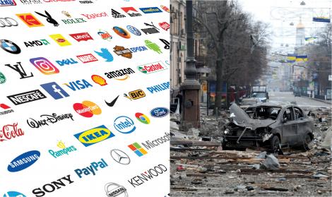 Lista companiilor care au părăsit piața rusă, după invazia în Ucraina. Aproape o sută de mărci și companii globale se retrag