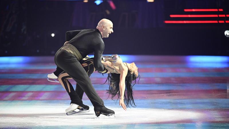 Dancing on Ice – Vis in doi, 5 martie 2022. Ruby și Zsolt Kerekes, moment spectaculos pe gheață. Cum a reacționat juriul