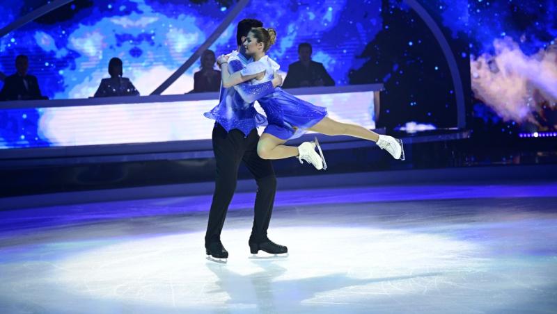 Dancing on Ice – Vis in doi, 5 martie 2022. Jean Gavril și Ana Maria Ion, moment inedit pe gheață. Cum au reacționat jurații