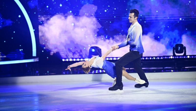 Dancing on Ice – Vis in doi, 5 martie 2022. Jean Gavril și Ana Maria Ion, moment inedit pe gheață. Cum au reacționat jurații