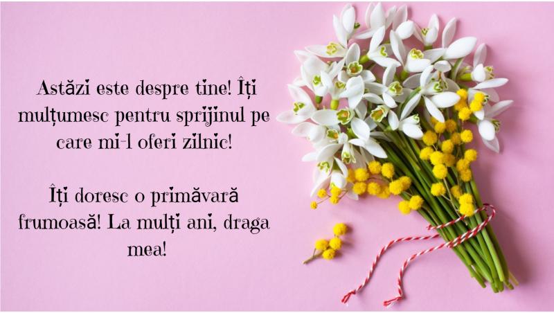 Românii de peste tot sărbătoresc Ziua Femeii pe data de 8 martie 2022.