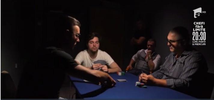 ionut la masa de poker
