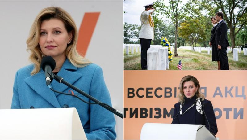Olena Zelenska, soția lui Volodimir Zelenski, a transmis un mesaj neașteptat pentru presa internațională