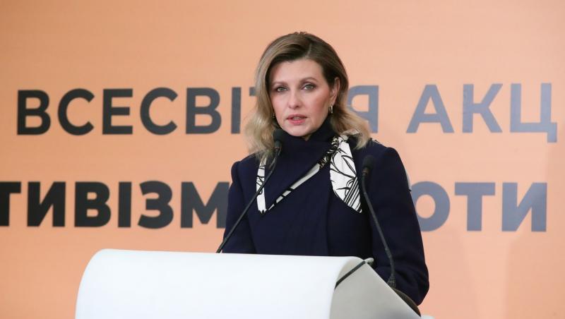 Olena Zelenska, soția lui Volodimir Zelenski, a transmis un mesaj neașteptat pentru presa internațională