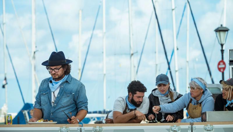 Chefi fără limite, episodul 24 din 13 aprilie 2022. Ce concurent a fost eliminat. Florin Dumitrescu îl pierde pe Arkanian