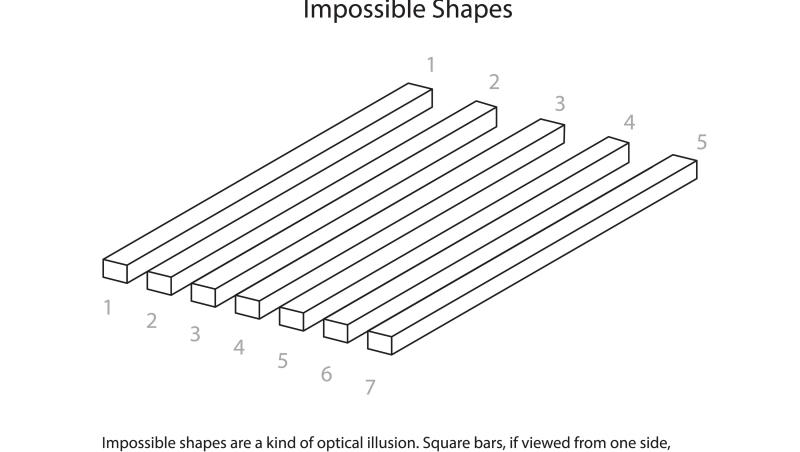 Tu poți să numeri barele din imagine? Iluzia optică reușește să ”păcălească” creierul. Iată care e răspunsul corect