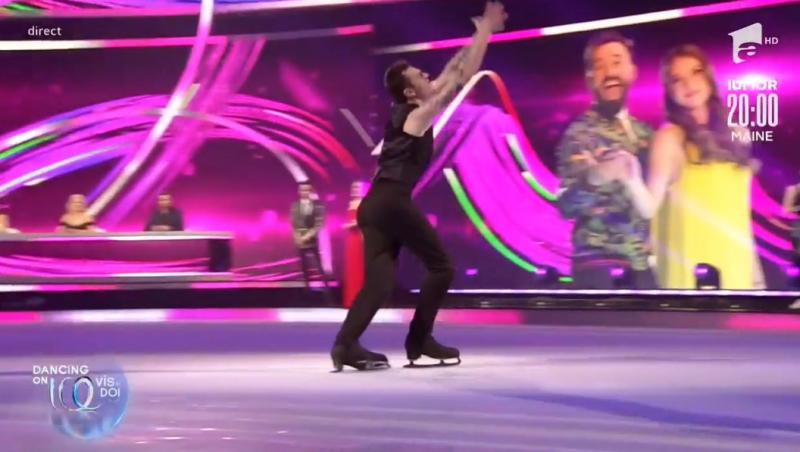 Dancing on Ice - Vis în doi, 16 aprilie 2022. Cum au dansat solo Jean Gavril, Ana Maria Ion, Oase și Andreea Ureche