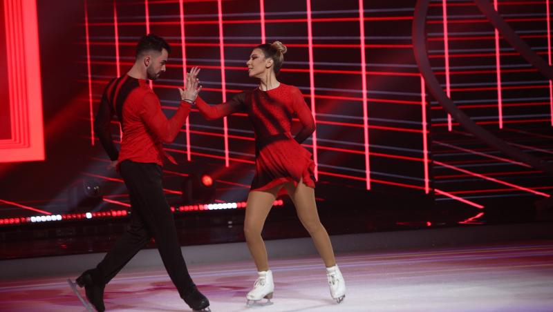 Dancing on Ice - Vis în doi, 16 aprilie 2022. Cum au dansat în duel Jean Gavril cu Ana Maria Ion și Sore cu Grațiano Dinu