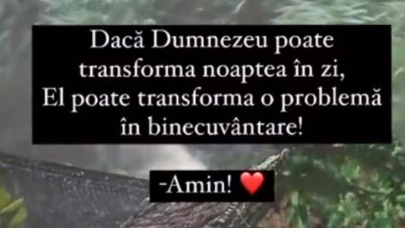 Mesaj pus pe Bianca Drăgușanu
