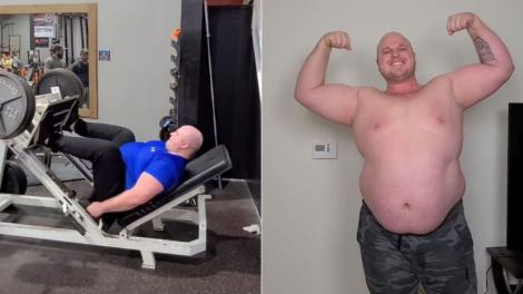 Bărbatul care s-a îngrășat intenționat 45 kilograme doar pentru a le arăta tuturor cum să slăbească. Cum arată după transformare