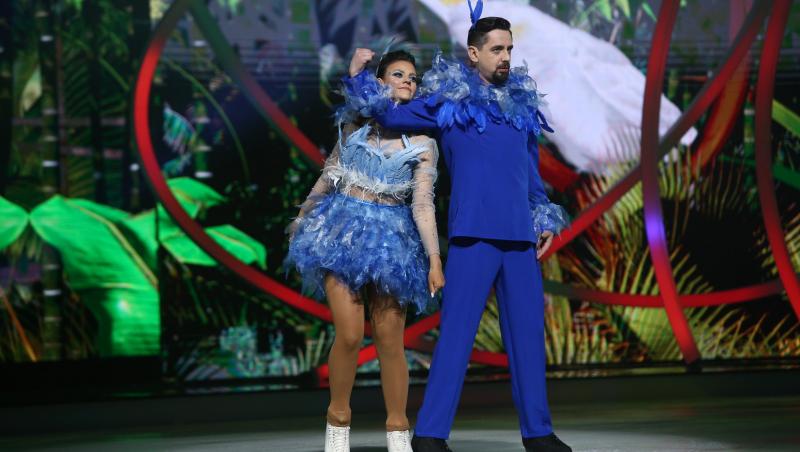 Dancing on Ice - Vis în doi, 2 aprilie 2022. Cosmin Natanticu și Maria Andreea Coroamă, dansul elegant cu care au făcut show