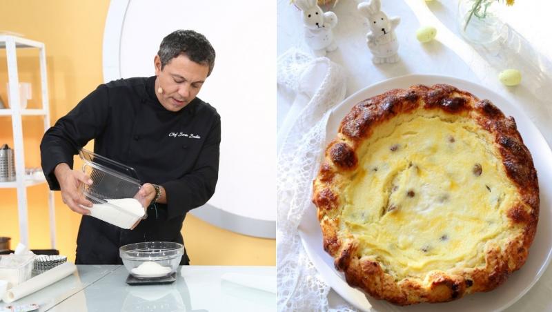 Chef Sorin Bontea a dezvăluit secretele celei mai delicioase rețete de pască fără aluat pentru Paște 2022.