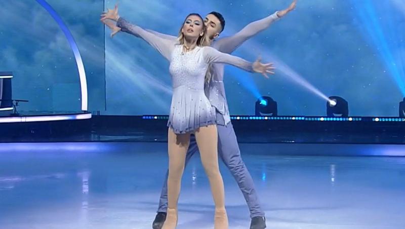 Sore, imagini înduioșătoare cu fiica sa pe patinoarul de la Dancing on Ice - Vis în doi. Ce mesaj a transmis finalista show-ului